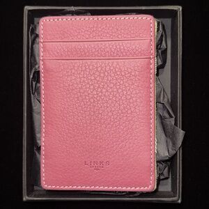 Links of London Densworth Expenses Wallet in PINK Leather